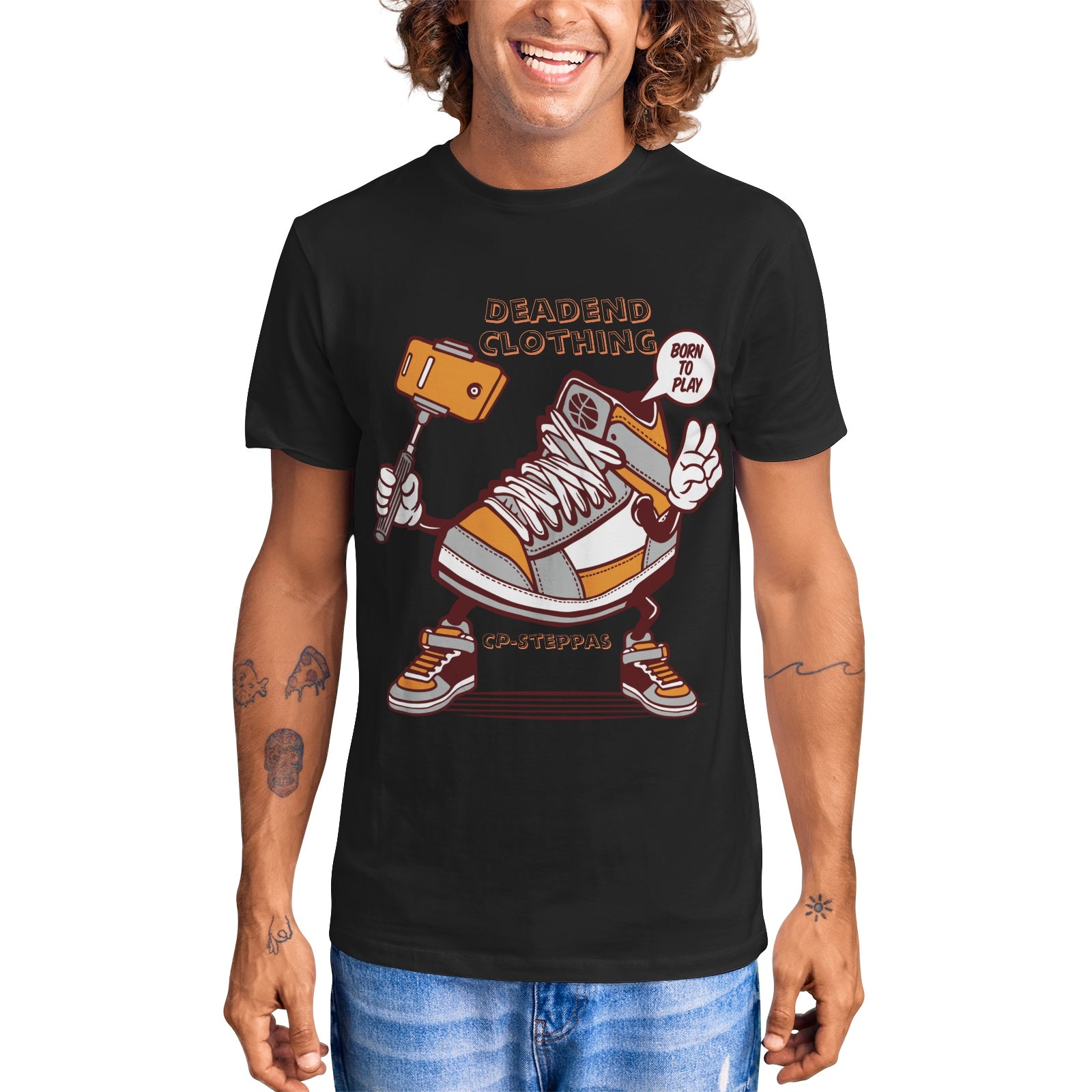 Unisex Short Sleeve Crew Neck Cotton Jersey T-Shirt