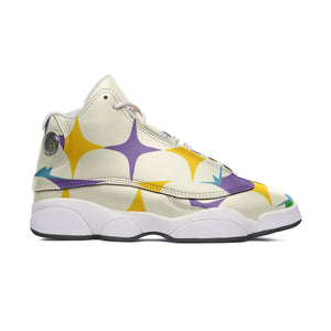 Unisex High Top Leather Sneakers