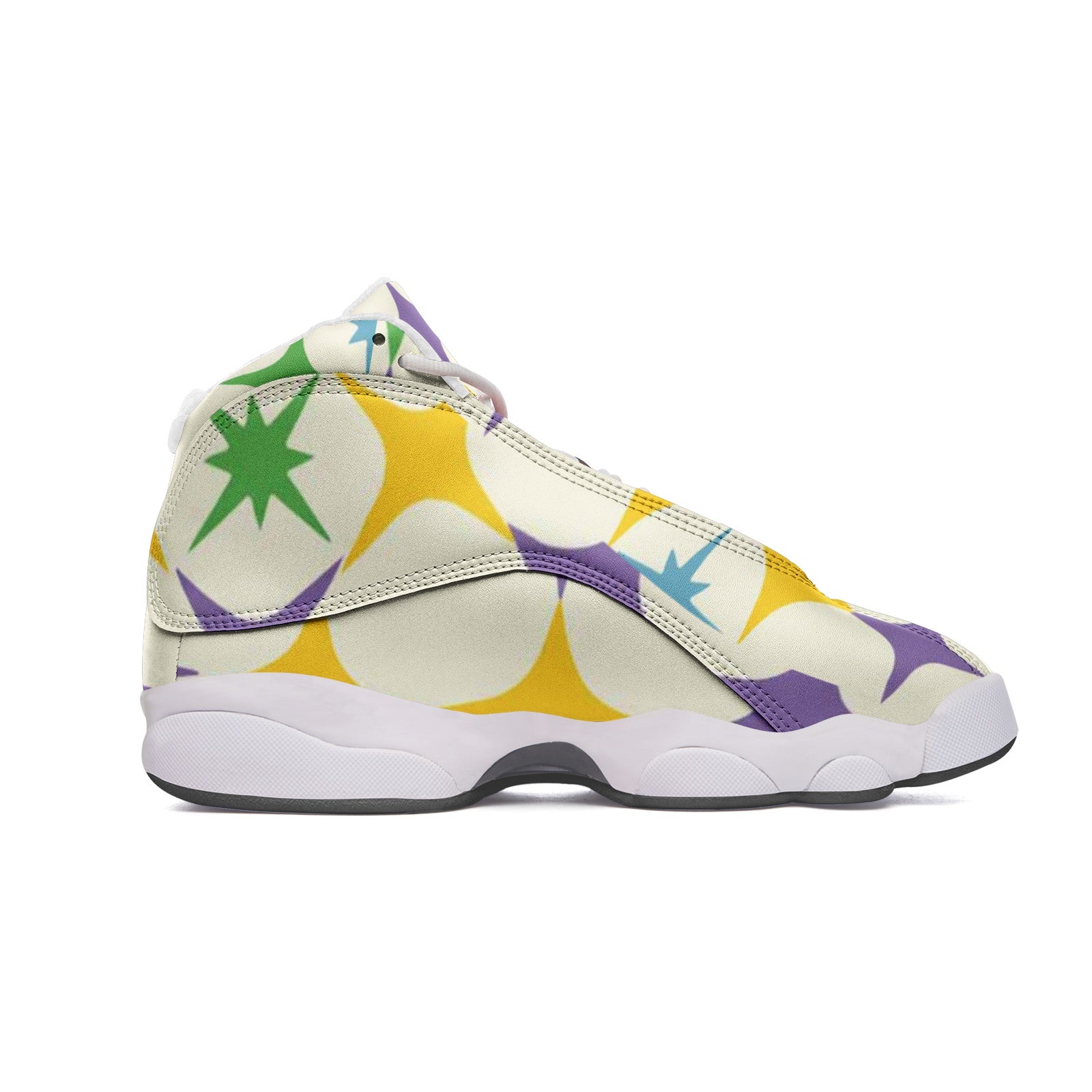 Unisex High Top Leather Sneakers