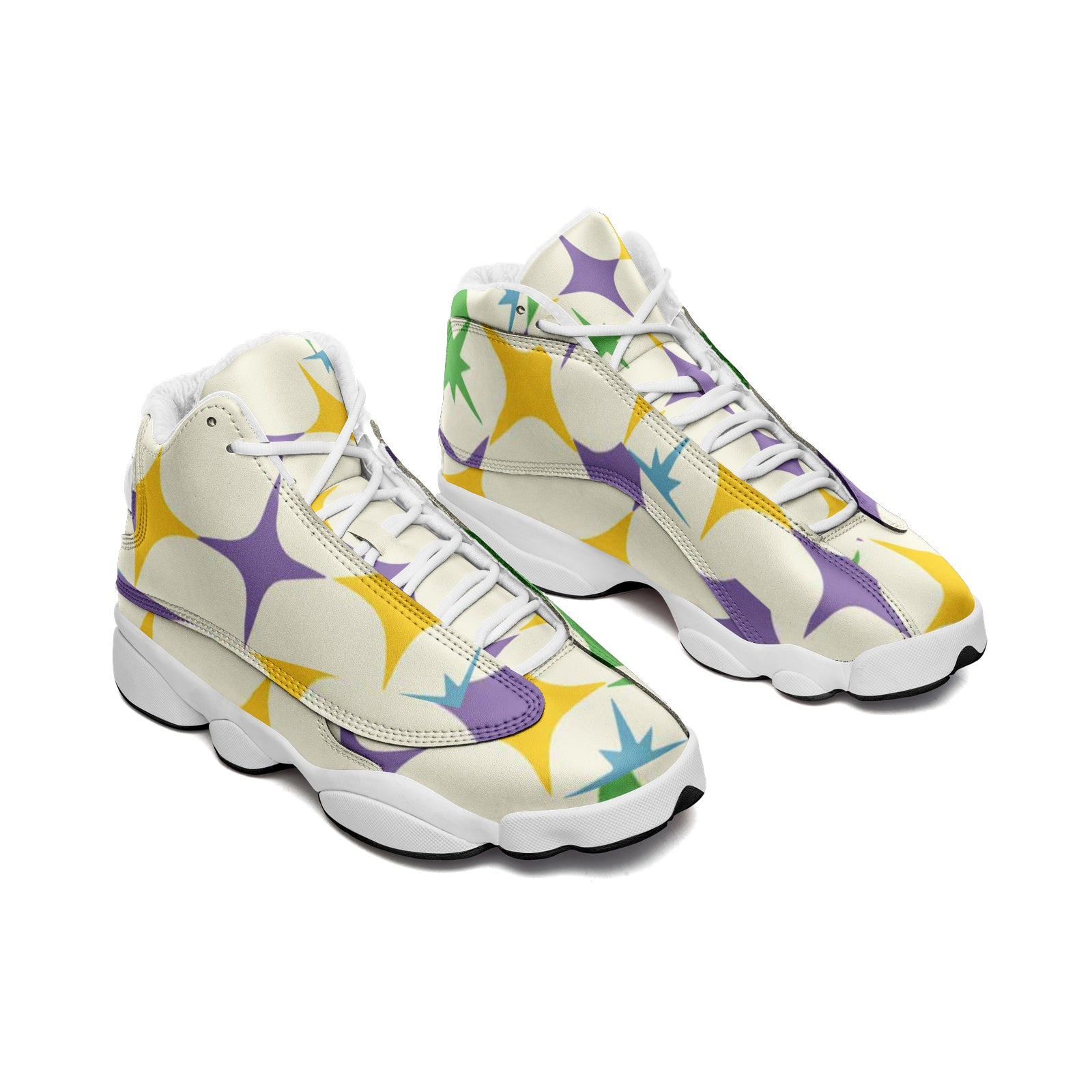 Unisex High Top Leather Sneakers