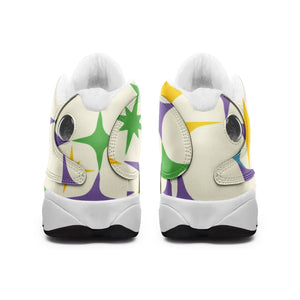 Unisex High Top Leather Sneakers