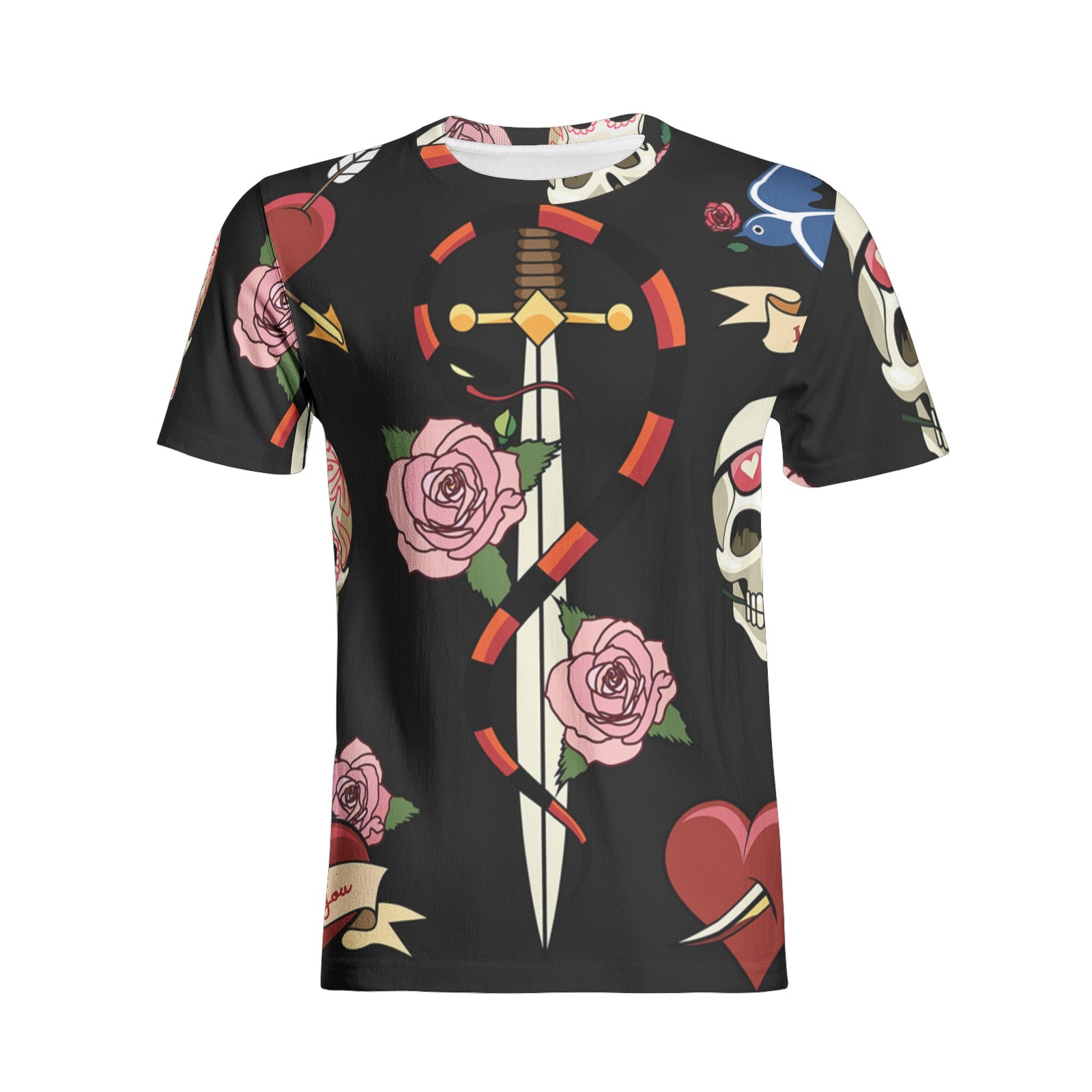 Unisex All-Over Print Cotton T-shirts