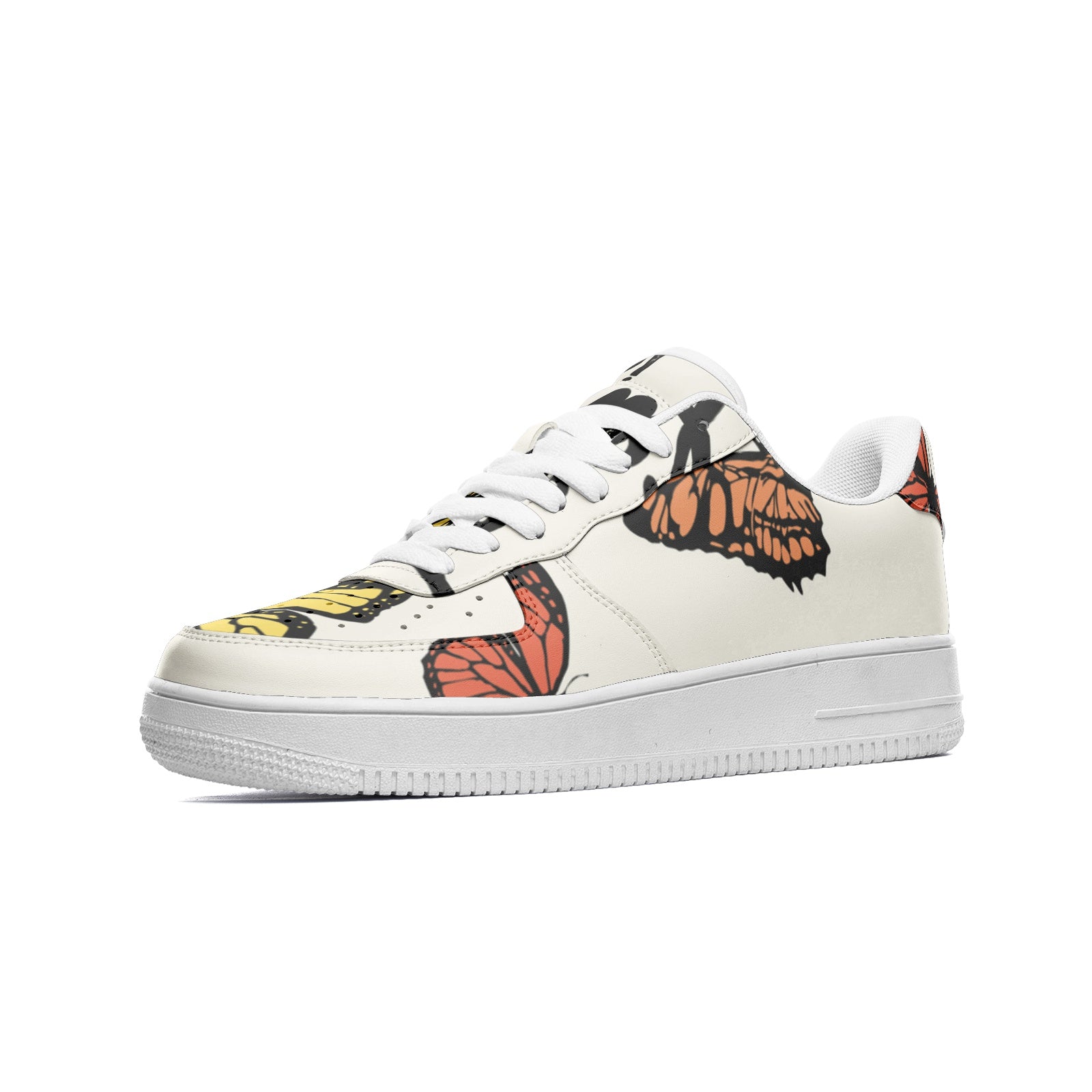 Unisex Low Top Leather Sneakers