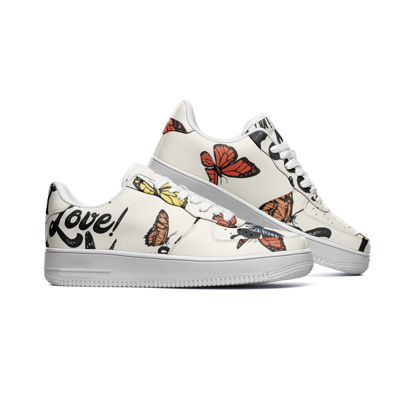 Unisex Low Top Leather Sneakers