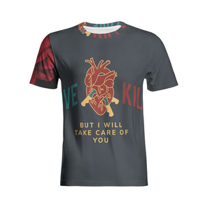 Unisex All-Over Print Cotton T-shirts