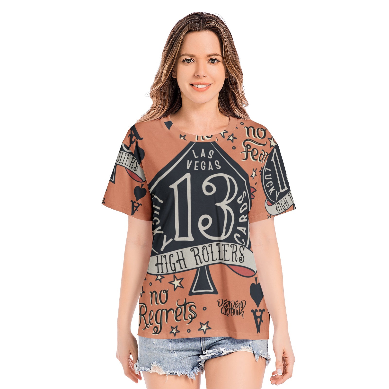 Unisex All-Over Print Cotton T-shirts