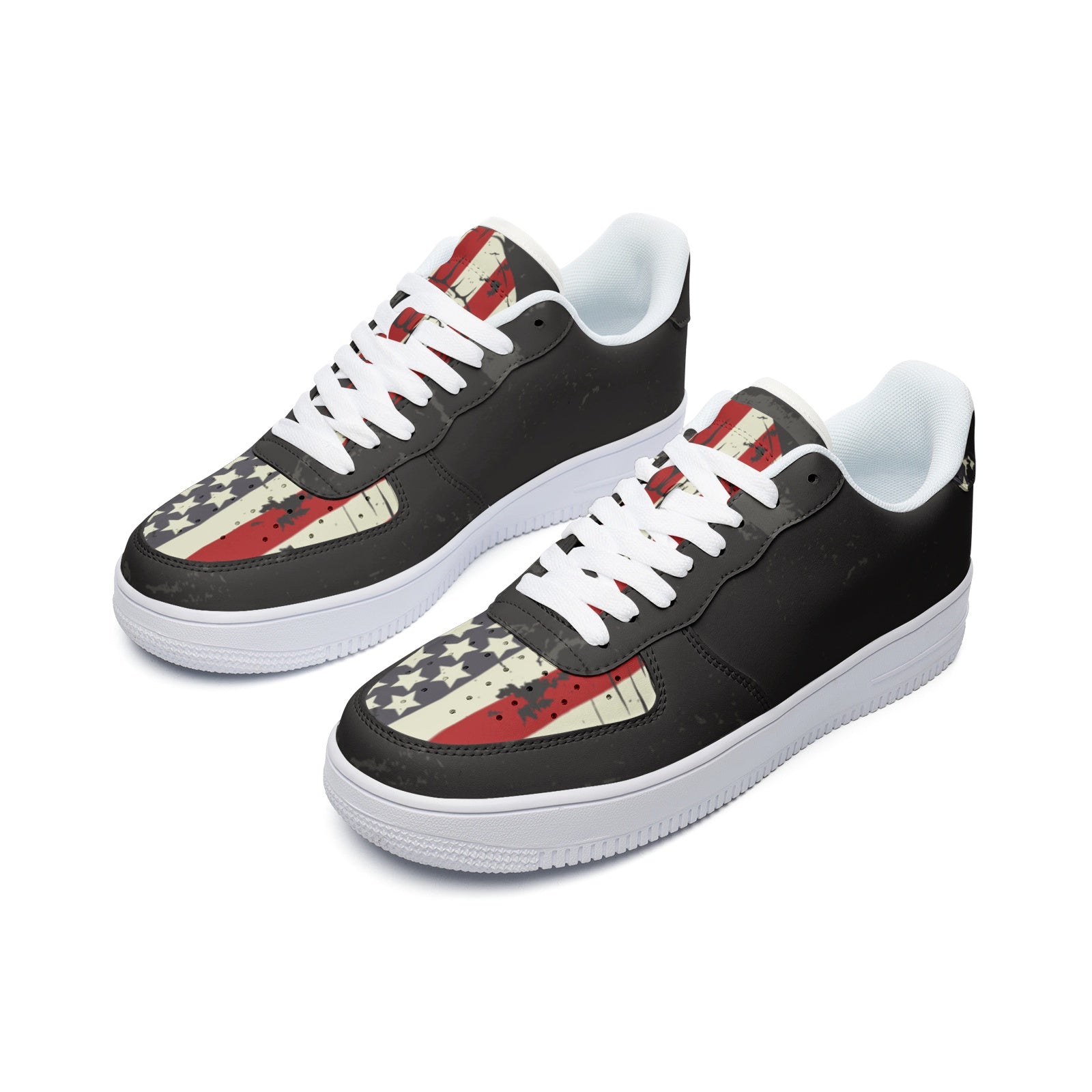 Unisex Low Top Leather Sneakers