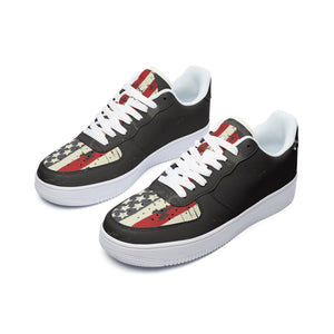 Unisex Low Top Leather Sneakers