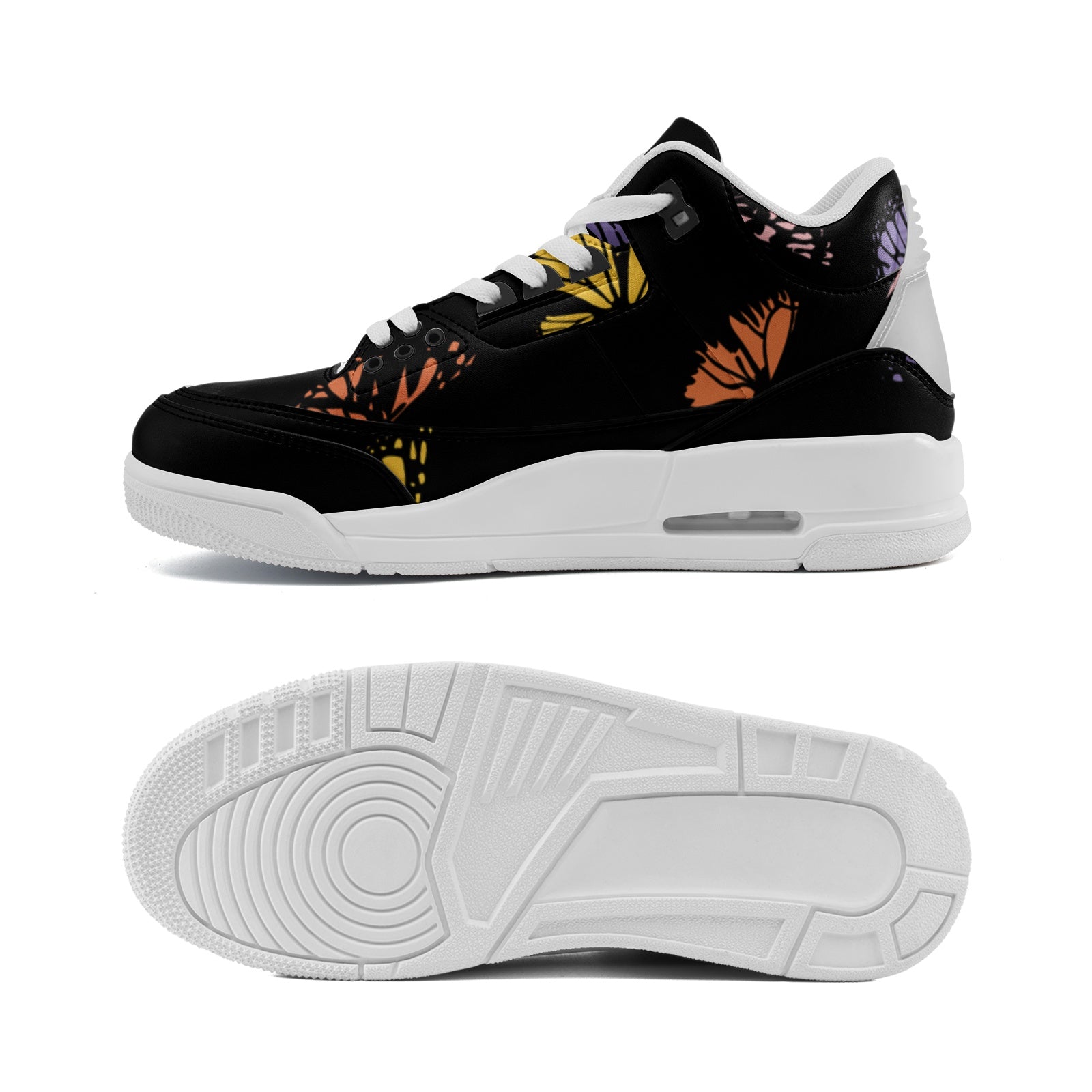 Unisex Non Slip Sneakers Lace Up Fashion Shoes