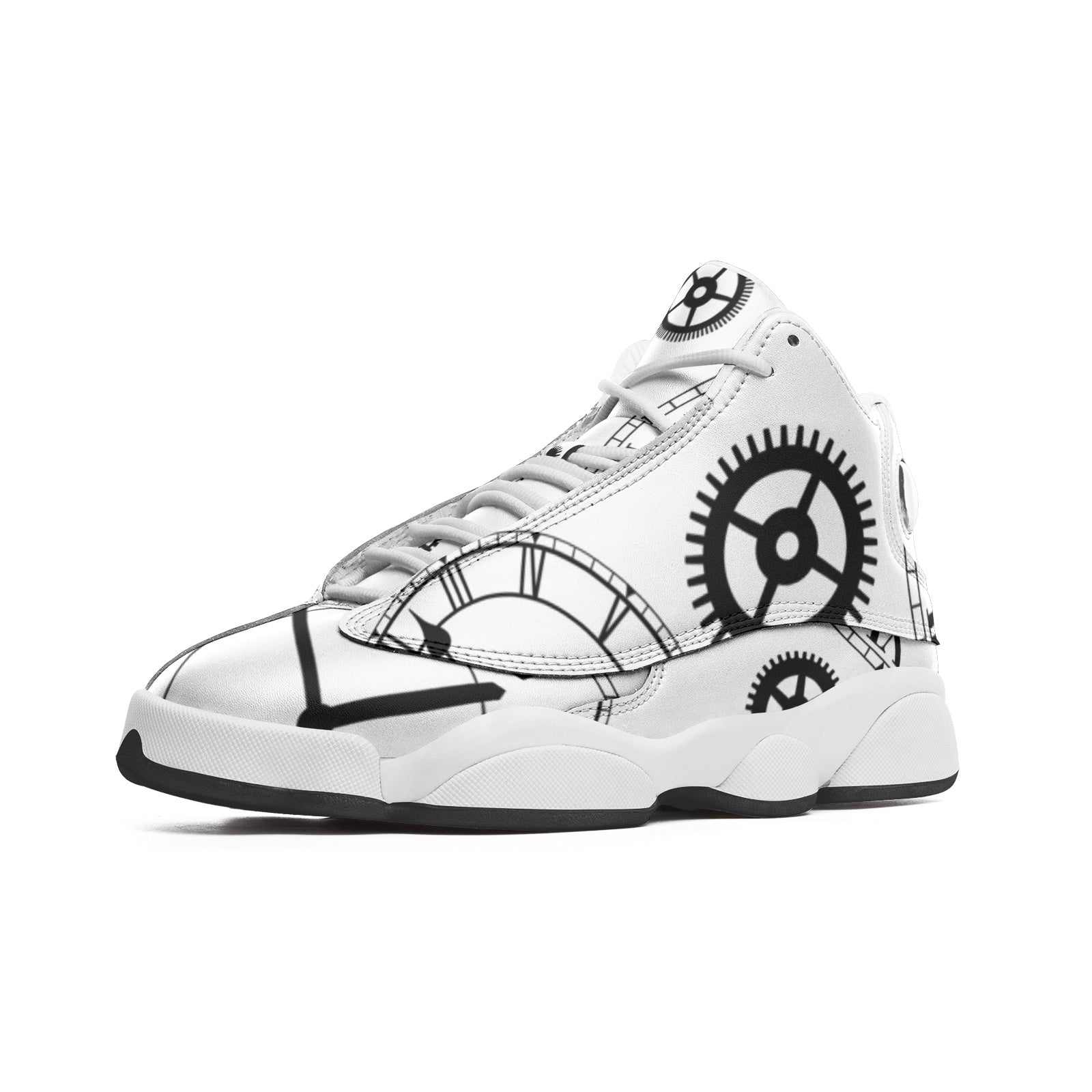 Unisex High Top Leather Sneakers