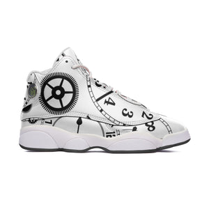 Unisex High Top Leather Sneakers