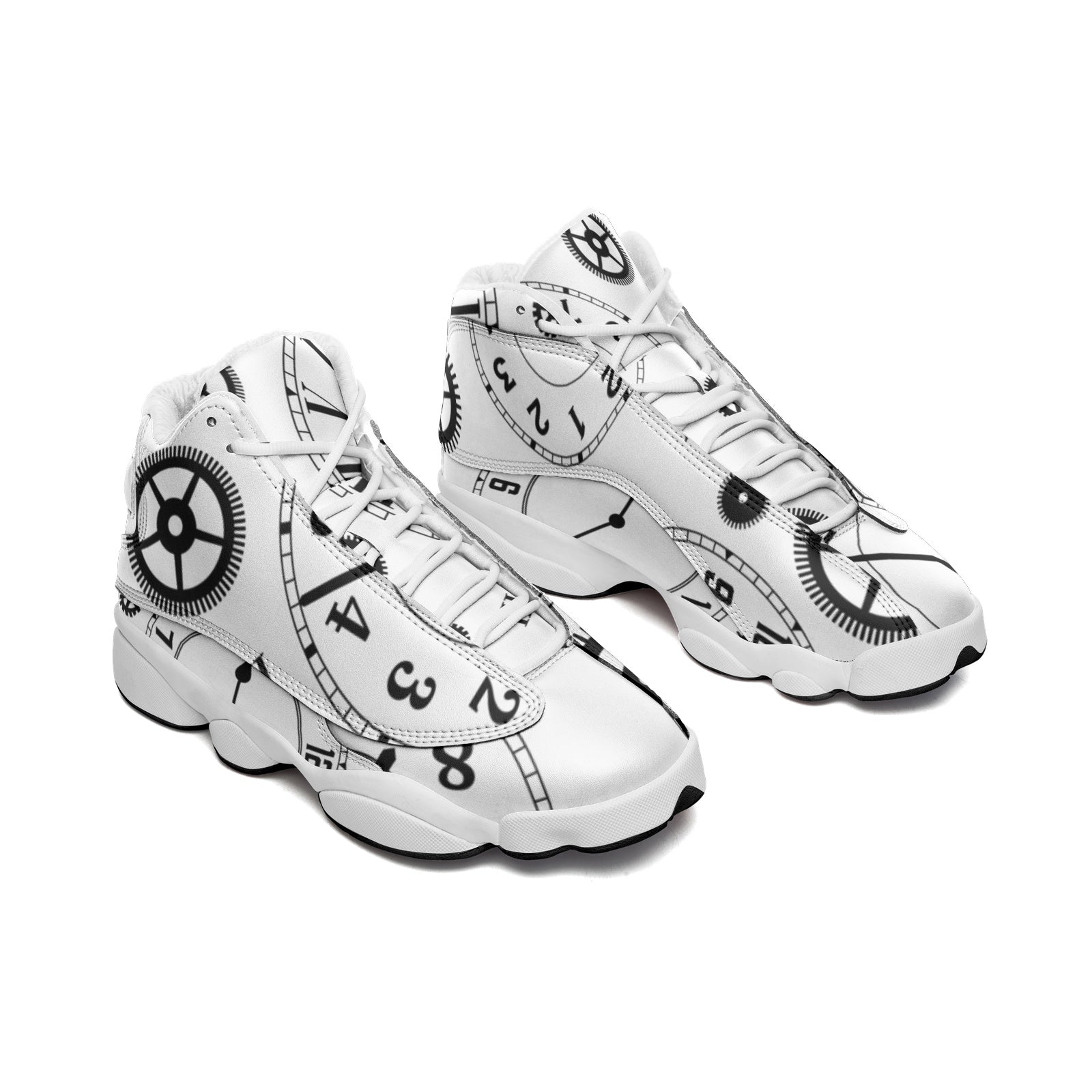 Unisex High Top Leather Sneakers
