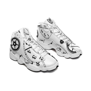 Unisex High Top Leather Sneakers