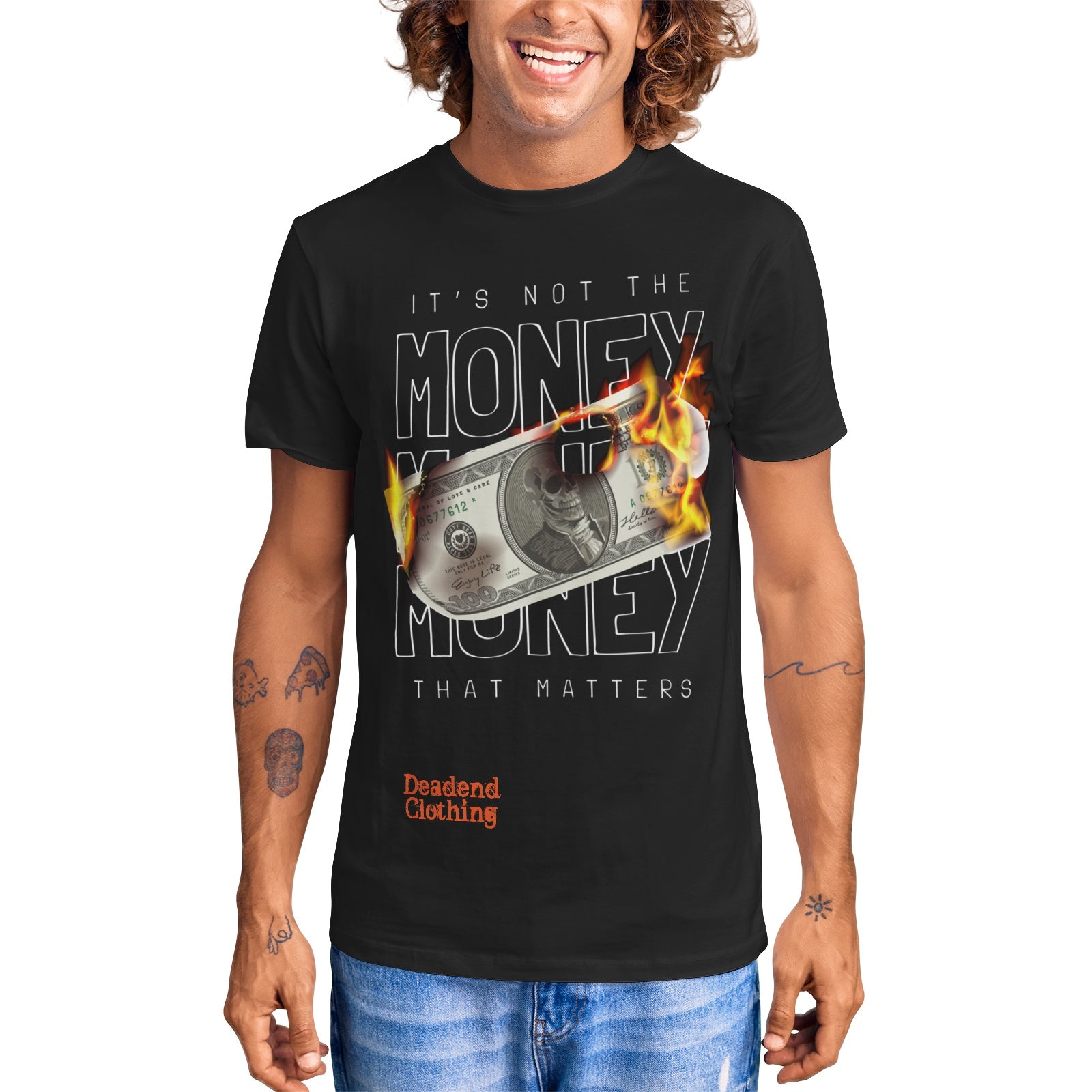 Unisex Short Sleeve Crew Neck Cotton Jersey T-Shirt