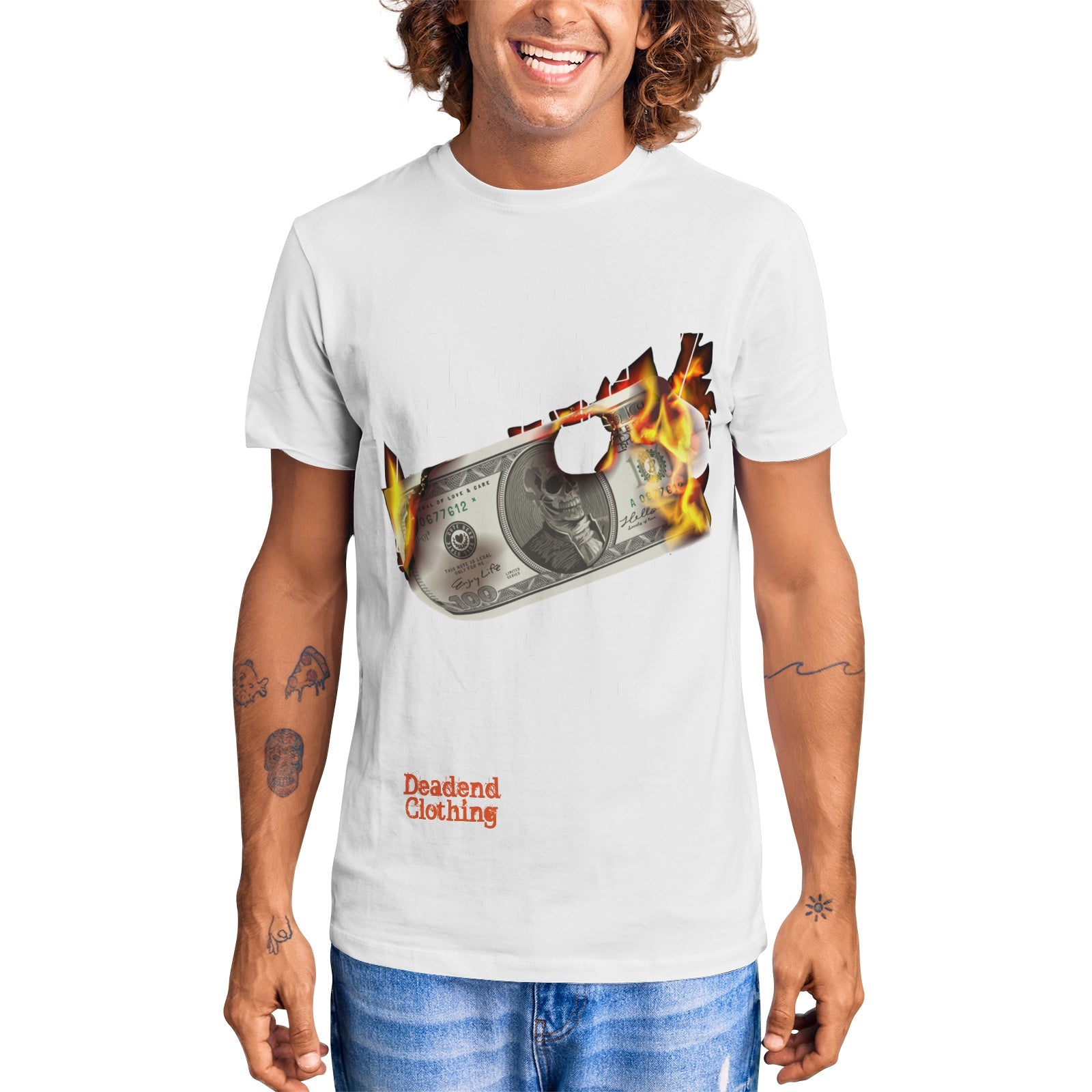 Unisex Short Sleeve Crew Neck Cotton Jersey T-Shirt