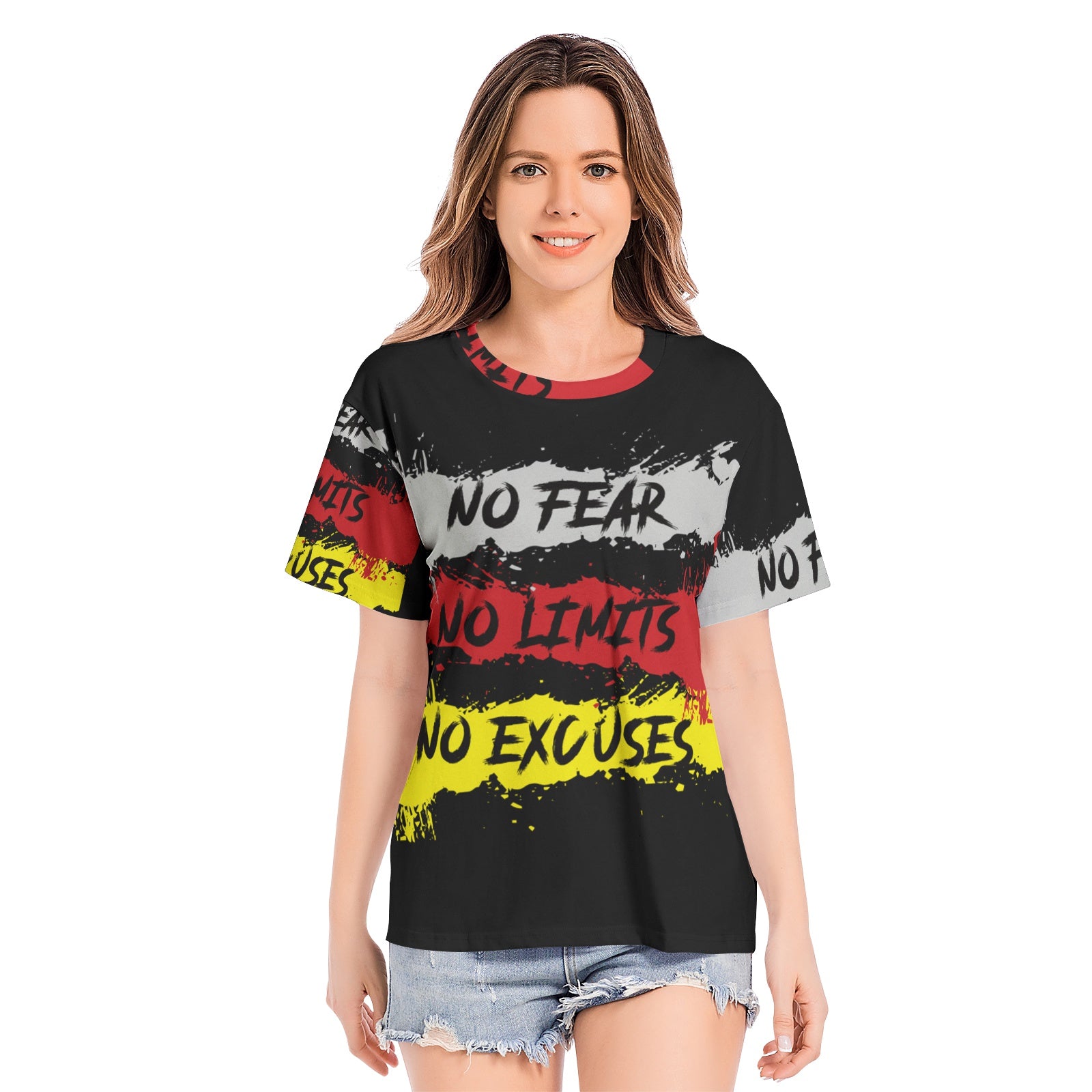 Unisex All-Over Print Cotton T-shirts