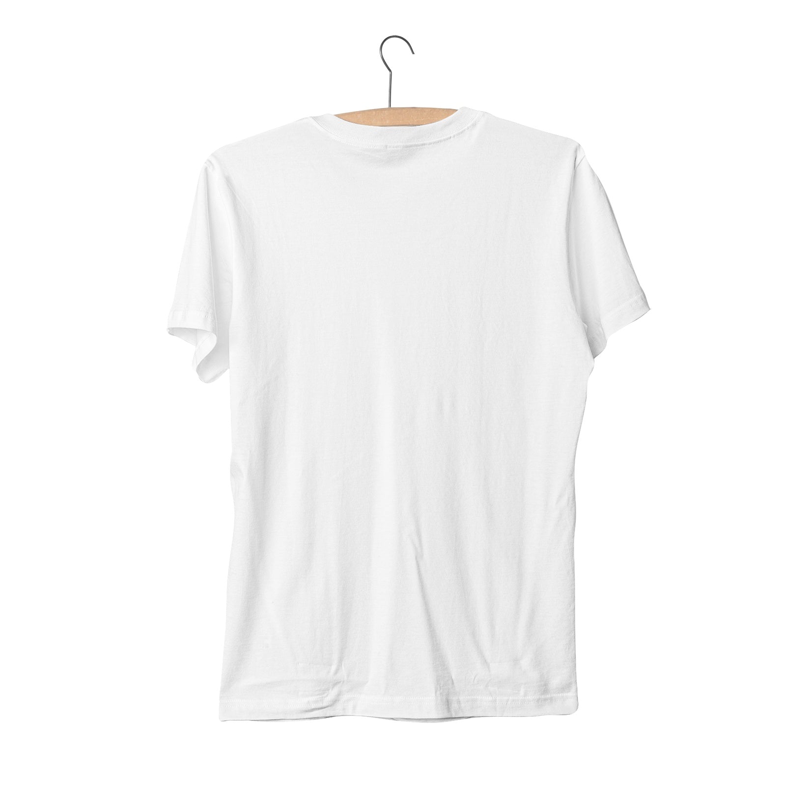 Unisex Short Sleeve Crew Neck Cotton Jersey T-Shirt