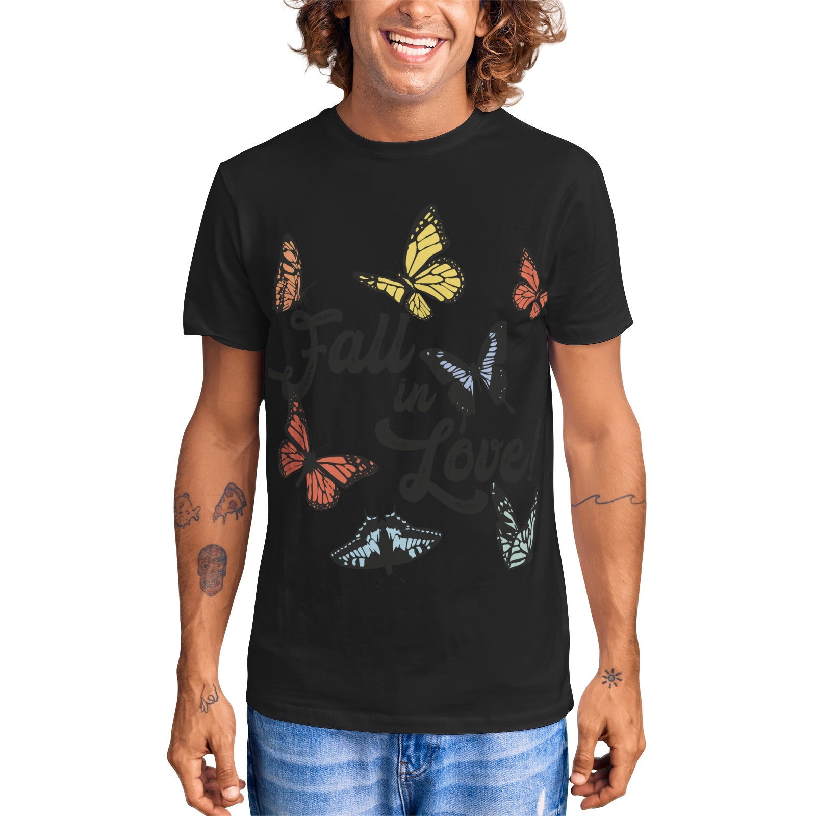 Unisex Short Sleeve Crew Neck Cotton Jersey T-Shirt