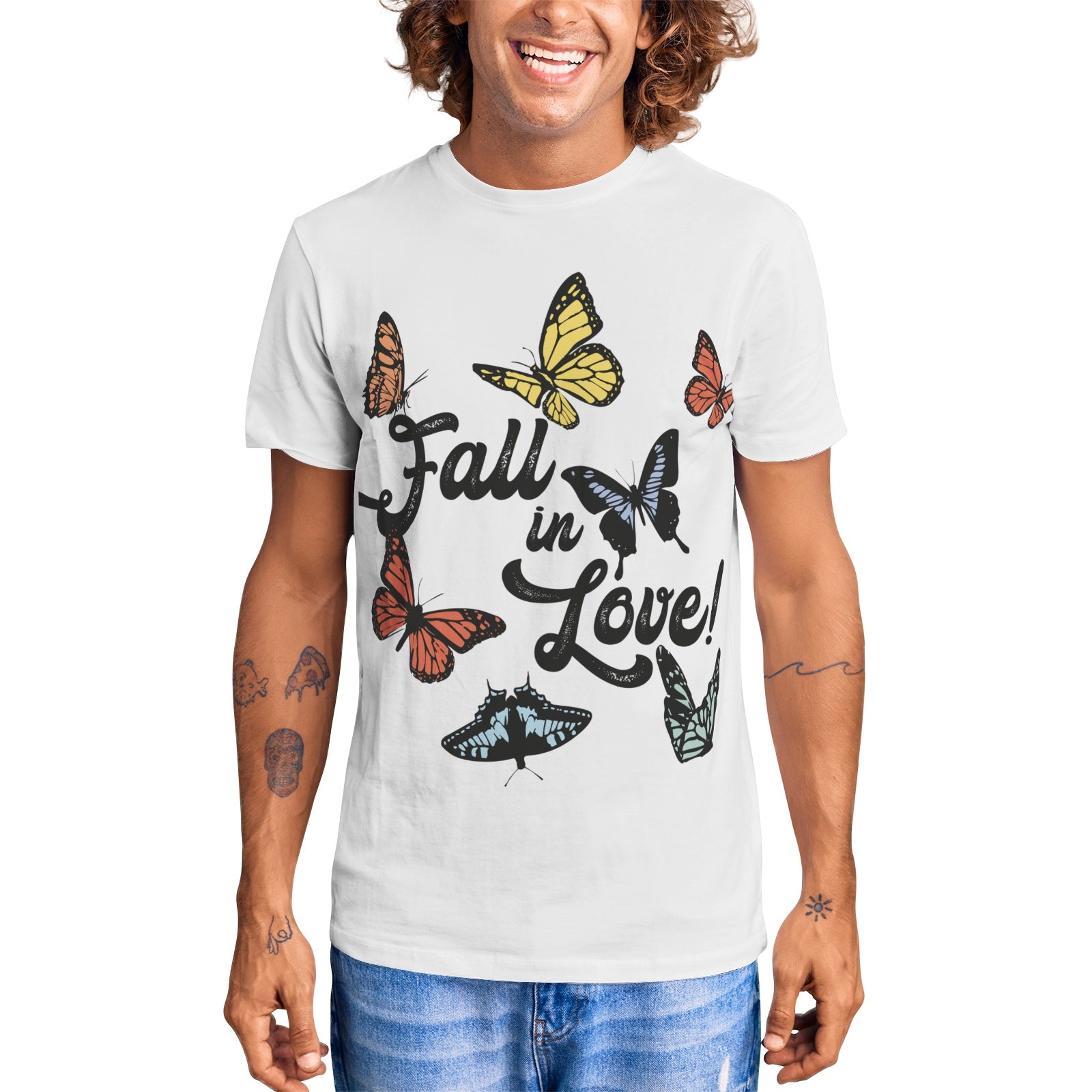 Unisex Short Sleeve Crew Neck Cotton Jersey T-Shirt