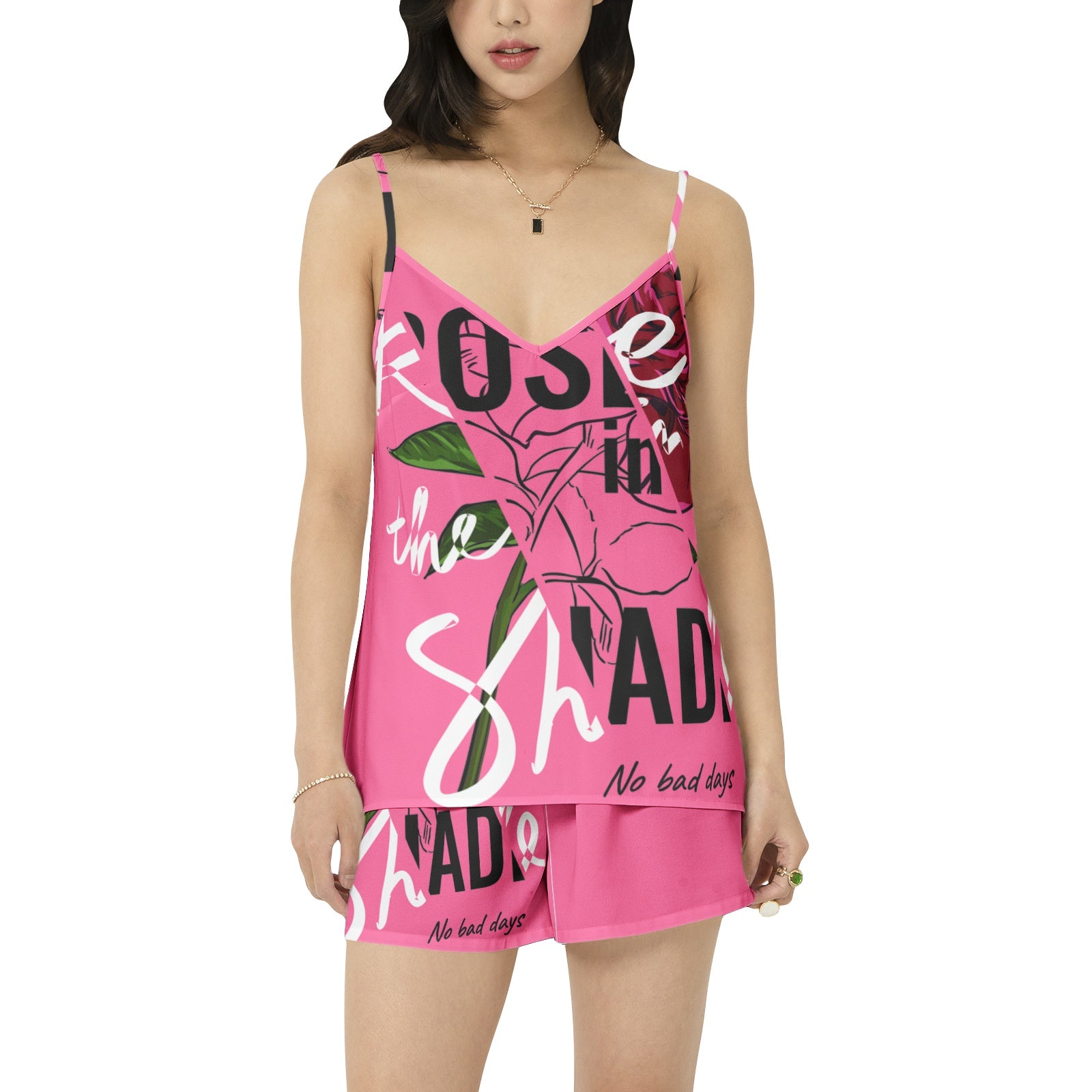 Cami Top and Short Pajama Set