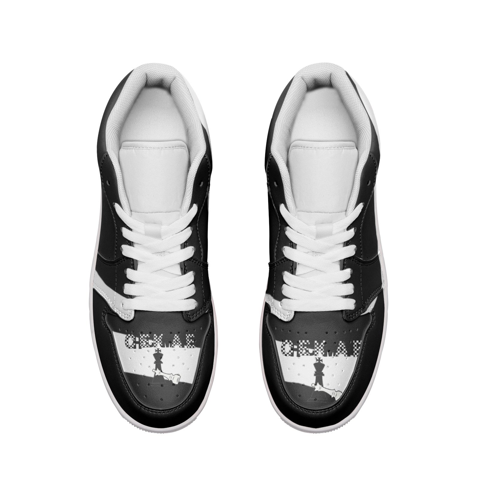Unisex Low Top Leather Sneakers