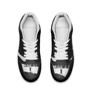 Unisex Low Top Leather Sneakers