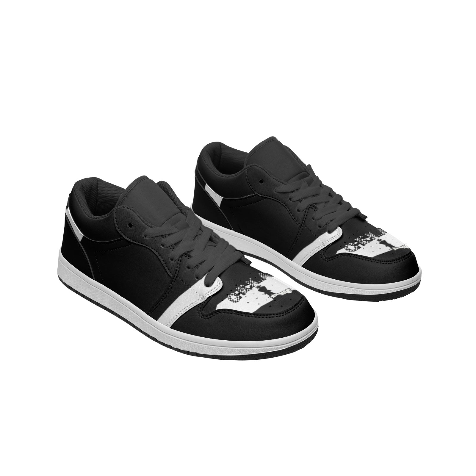 Unisex Low Top Leather Sneakers