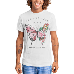 Unisex Short Sleeve Crew Neck Cotton Jersey T-Shirt