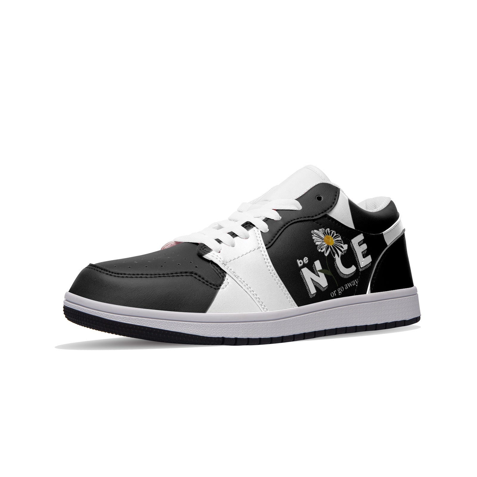 Unisex Low Top Leather Sneakers