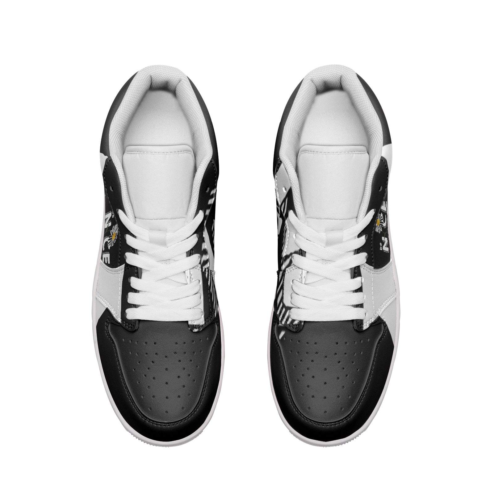 Unisex Low Top Leather Sneakers