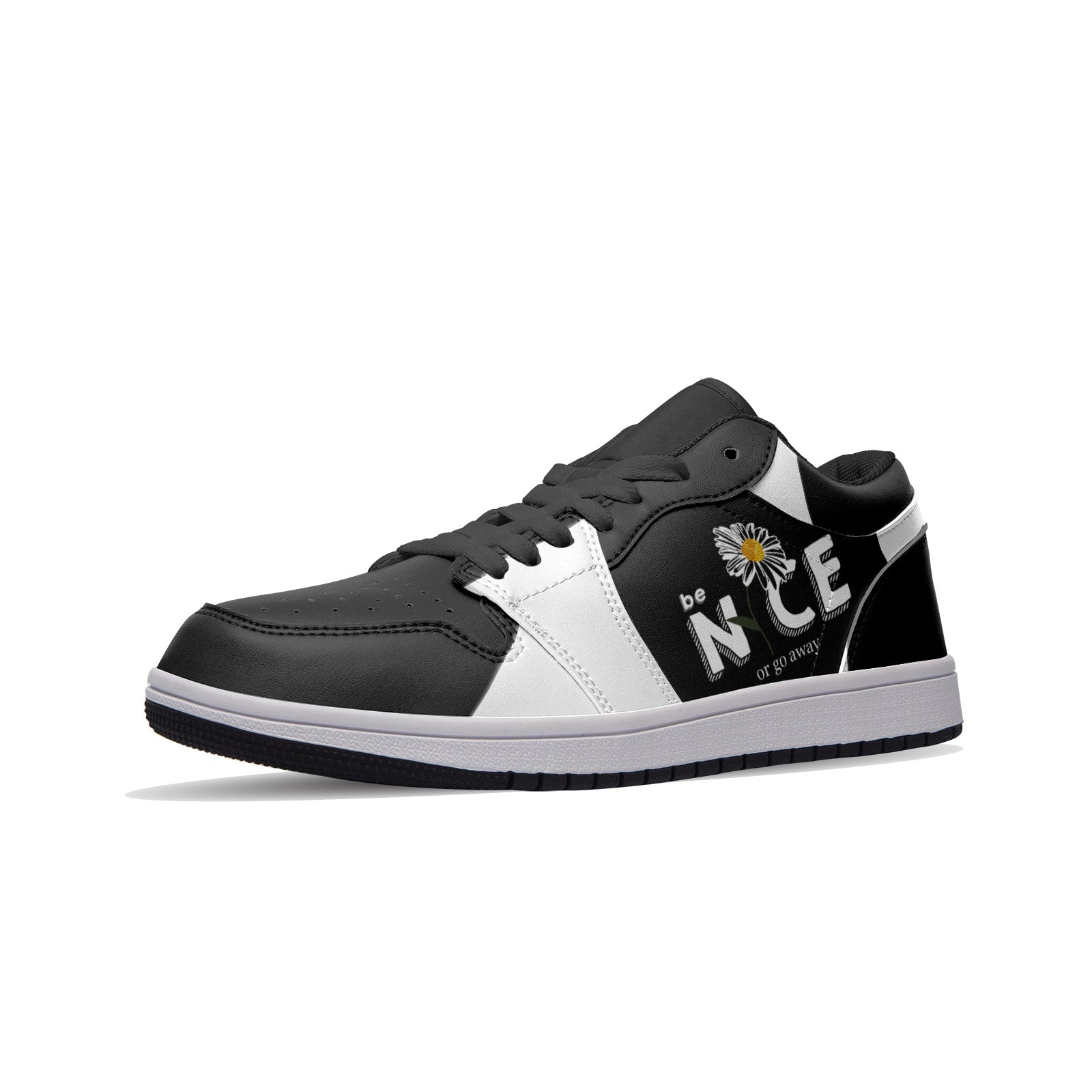 Unisex Low Top Leather Sneakers