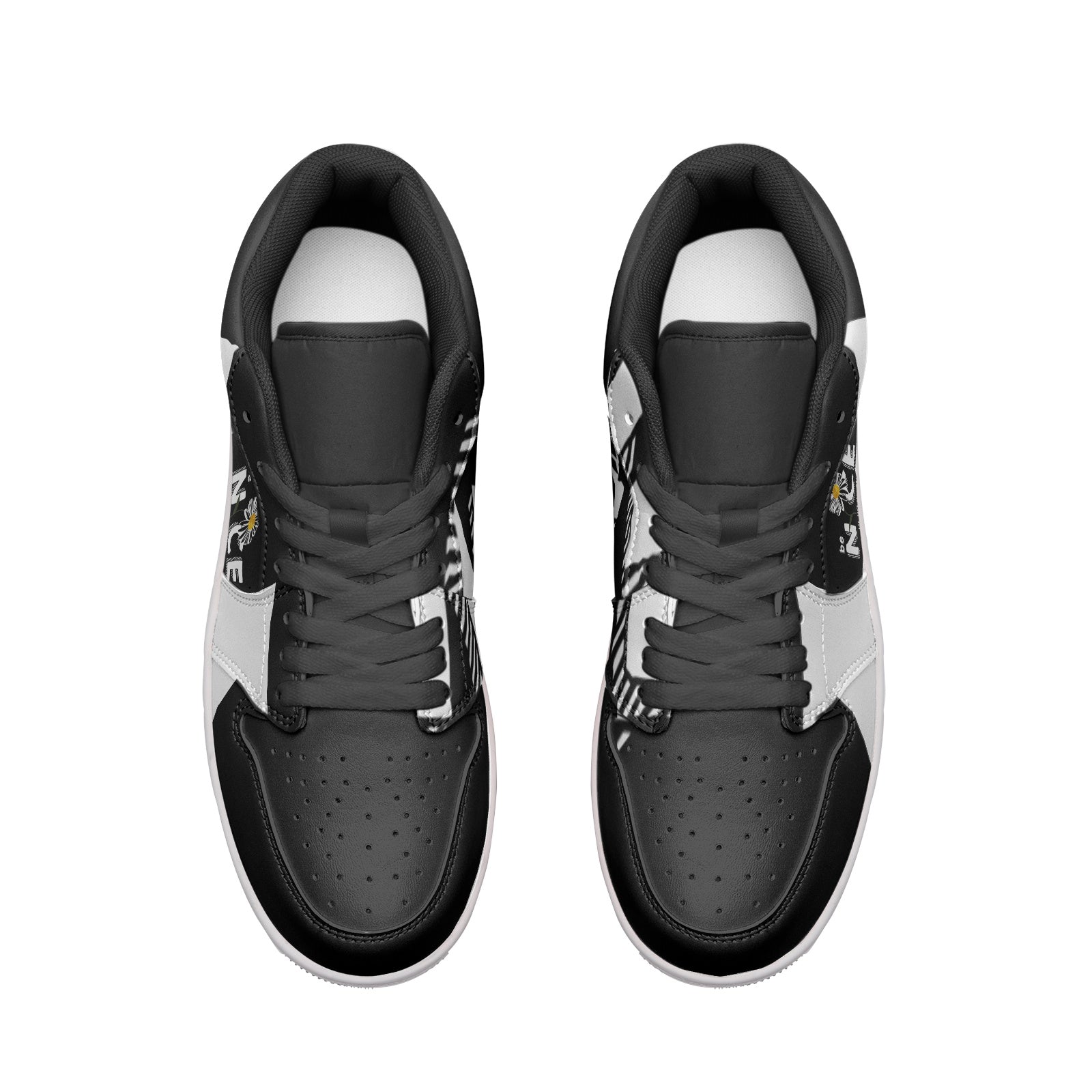 Unisex Low Top Leather Sneakers