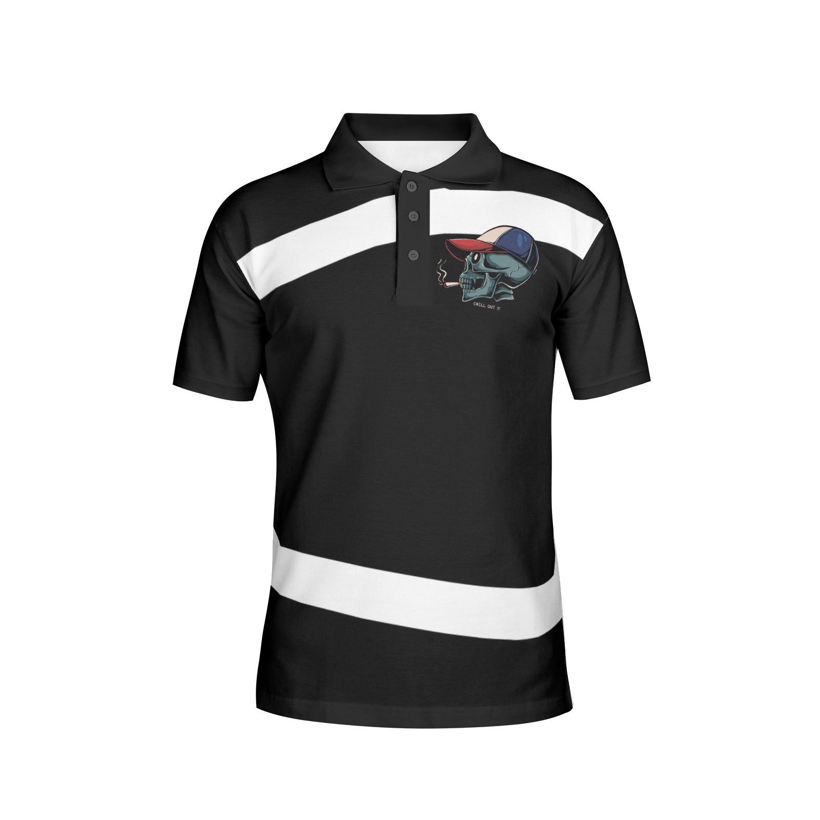 Men's All-Over Print Polo Shirts