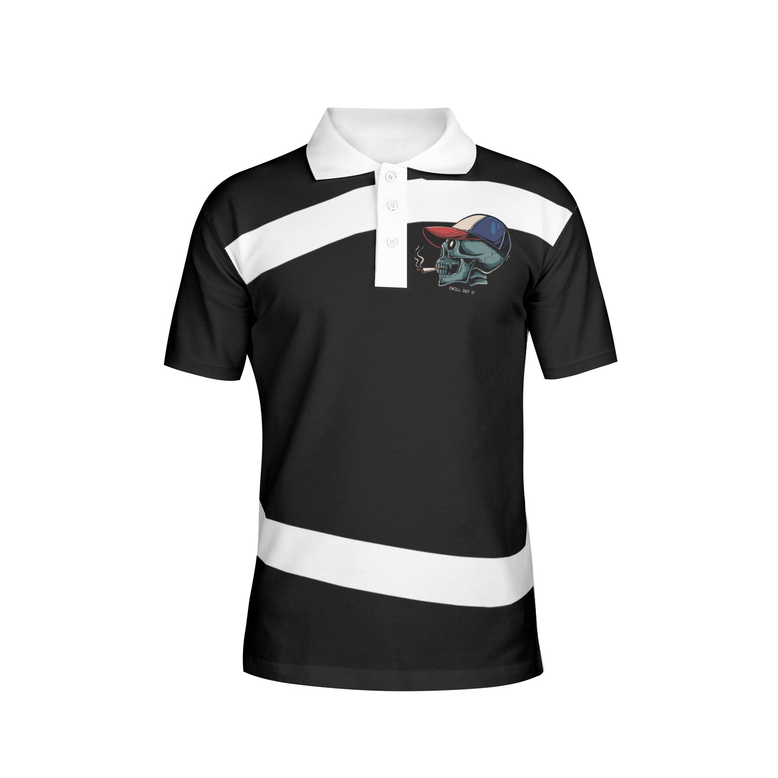 Men's All-Over Print Polo Shirts