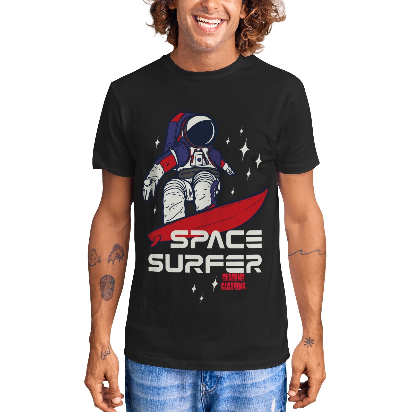 Unisex Short Sleeve Crew Neck Cotton Jersey T-Shirt