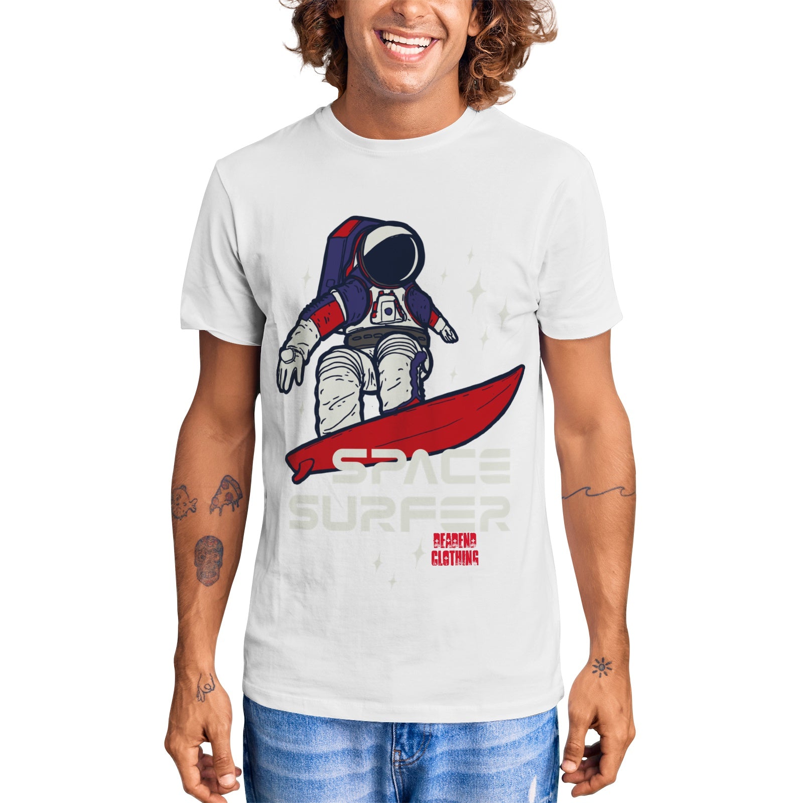 Unisex Short Sleeve Crew Neck Cotton Jersey T-Shirt