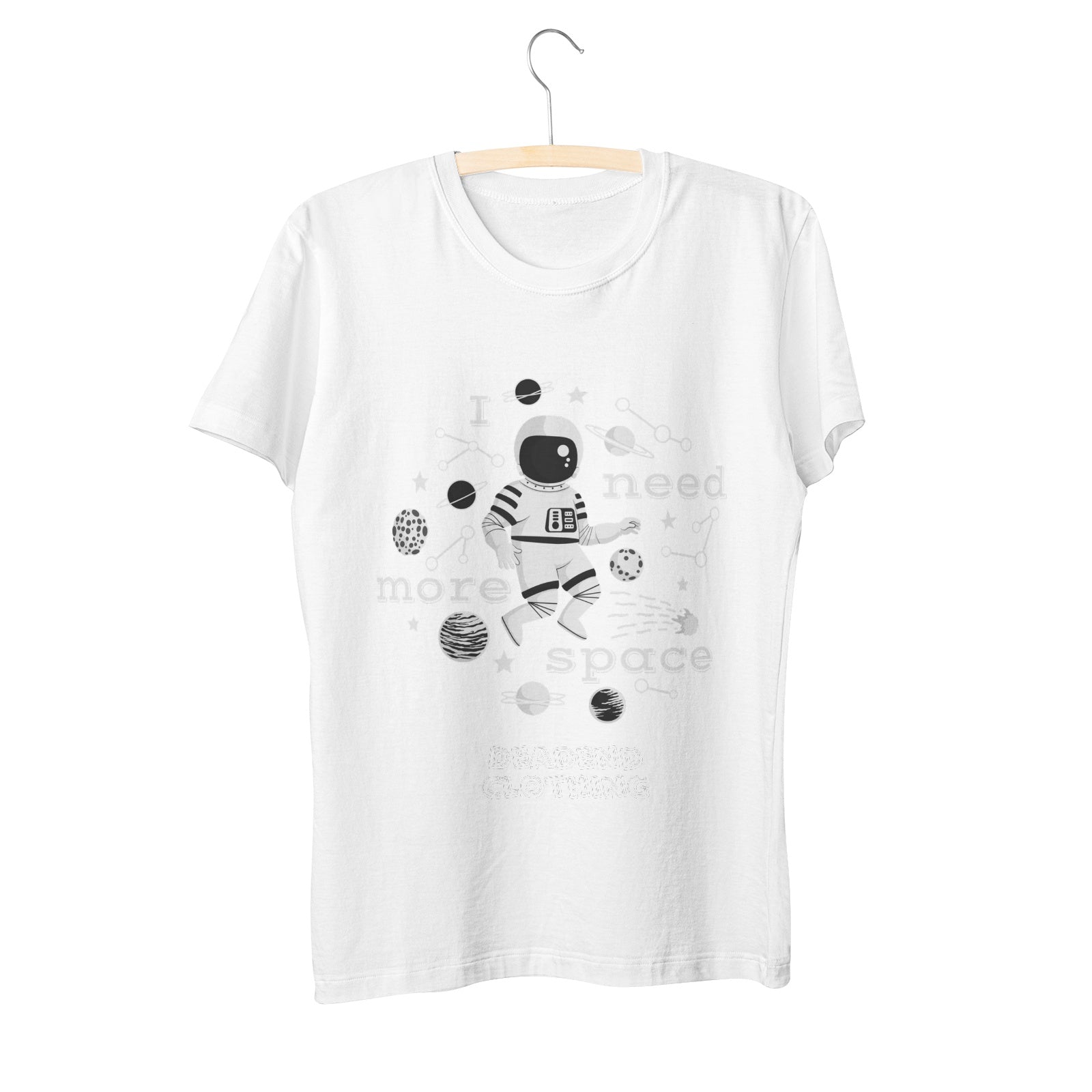 Unisex Short Sleeve Crew Neck Cotton Jersey T-Shirt