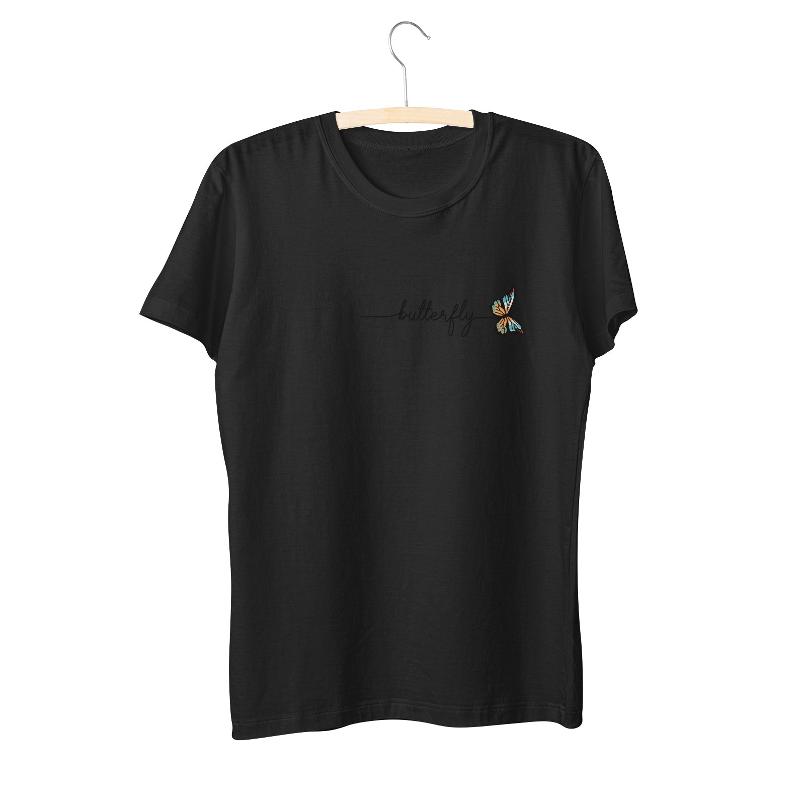 Unisex Short Sleeve Crew Neck Cotton Jersey T-Shirt