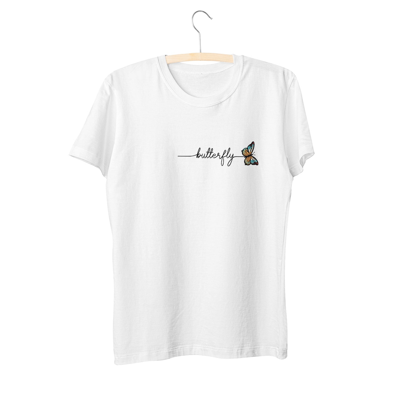 Unisex Short Sleeve Crew Neck Cotton Jersey T-Shirt