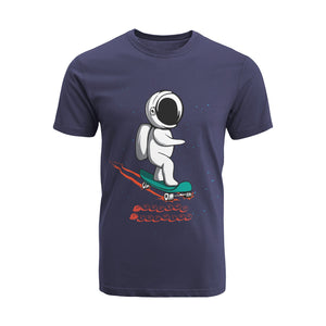 Unisex Short Sleeve Crew Neck Cotton Jersey T-Shirt