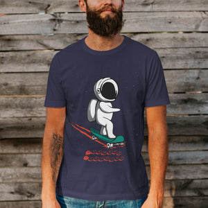 Unisex Short Sleeve Crew Neck Cotton Jersey T-Shirt