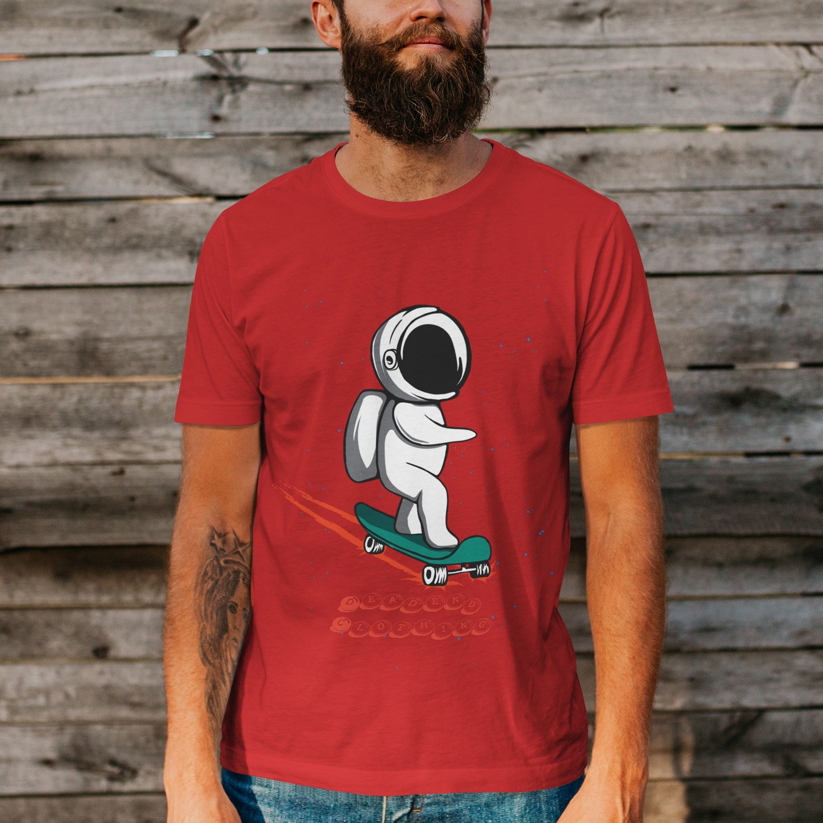 Unisex Short Sleeve Crew Neck Cotton Jersey T-Shirt
