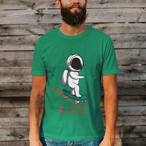 Unisex Short Sleeve Crew Neck Cotton Jersey T-Shirt