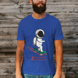 Unisex Short Sleeve Crew Neck Cotton Jersey T-Shirt