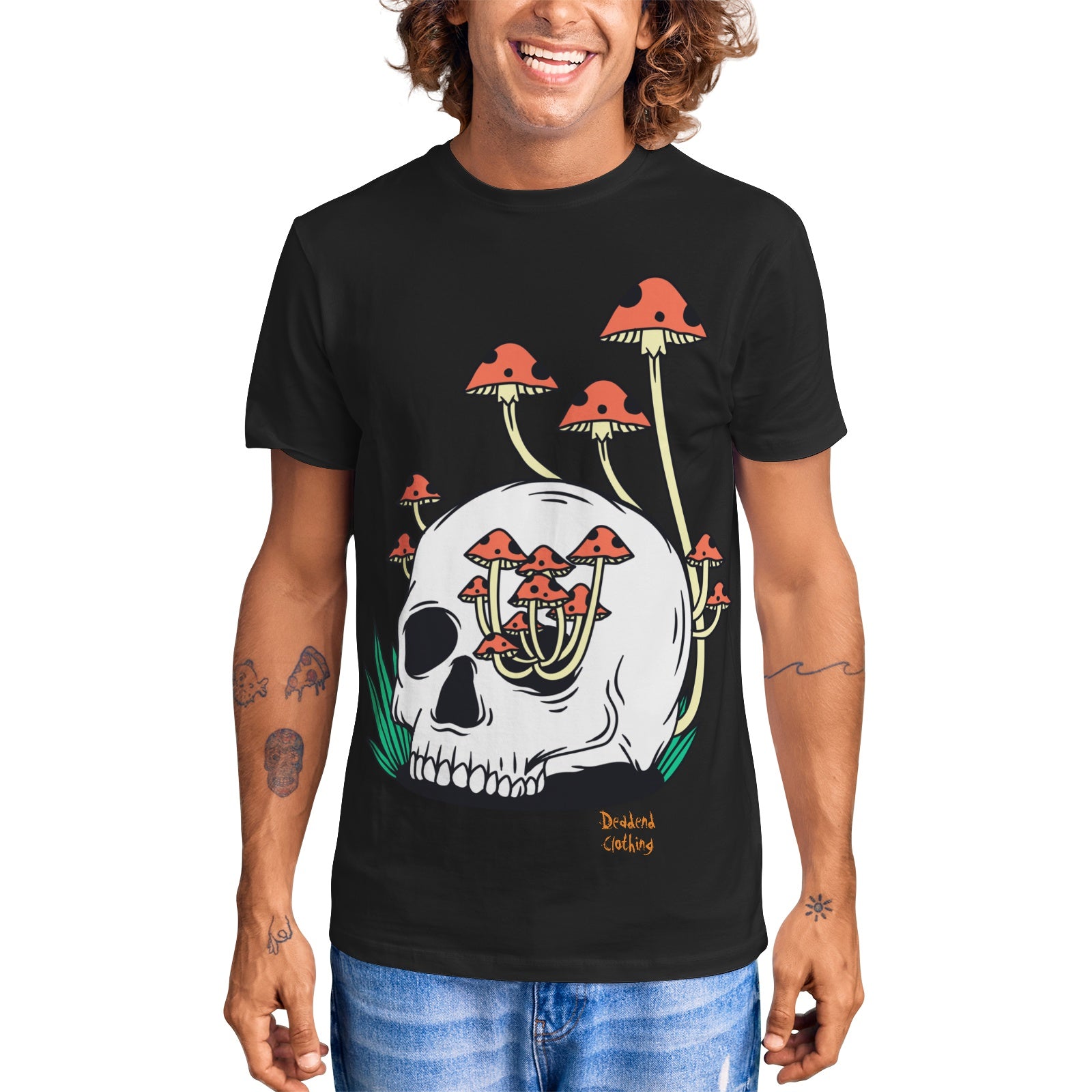 Unisex Short Sleeve Crew Neck Cotton Jersey T-Shirt