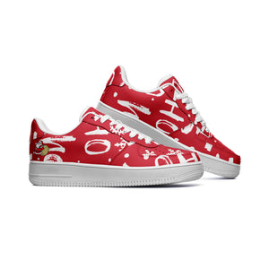 Unisex Low Top Leather Sneakers
