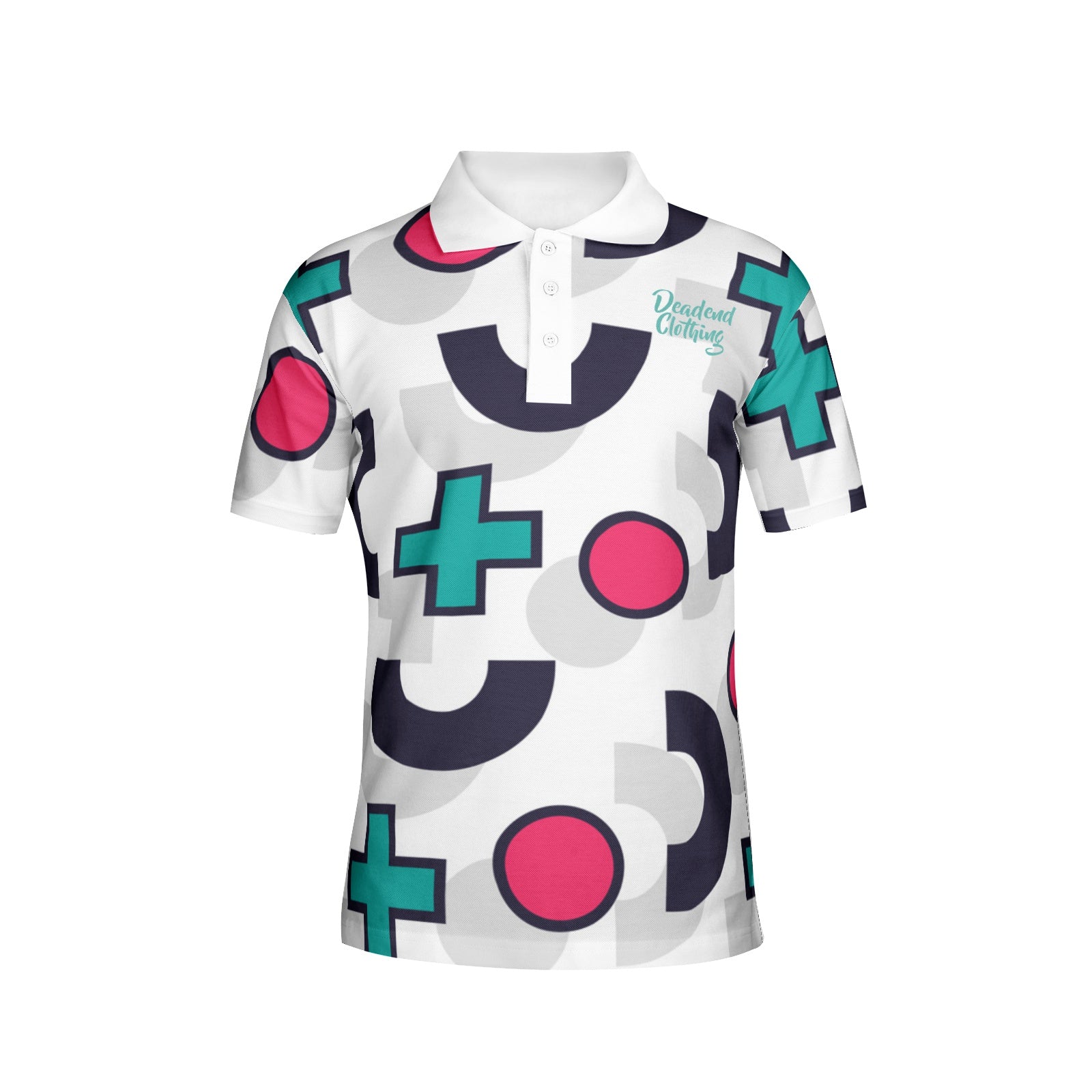 Men's All-Over Print Polo Shirts