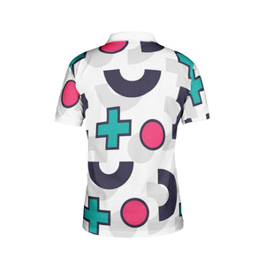 Men's All-Over Print Polo Shirts