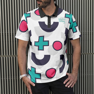 Men's All-Over Print Polo Shirts