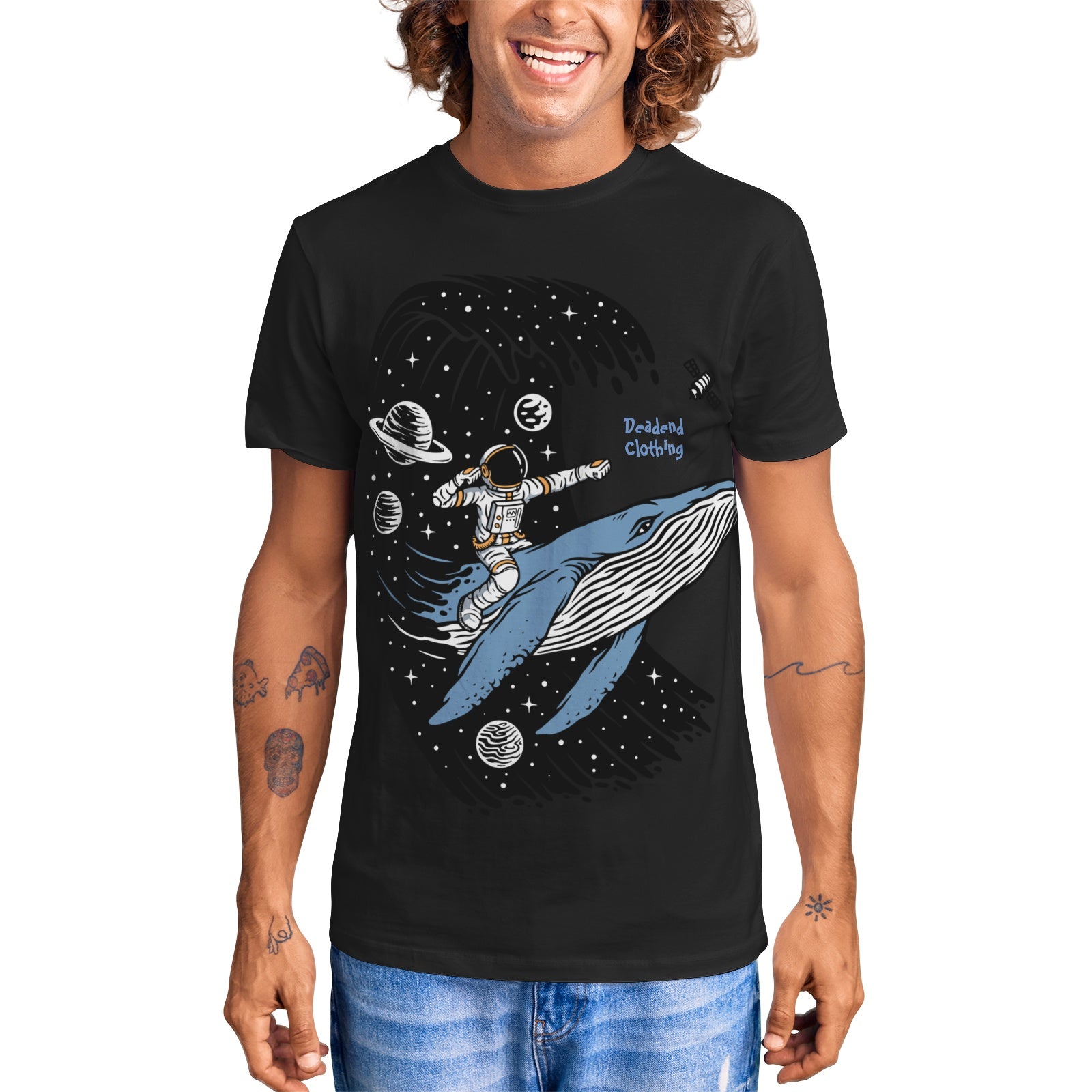 Unisex Short Sleeve Crew Neck Cotton Jersey T-Shirt
